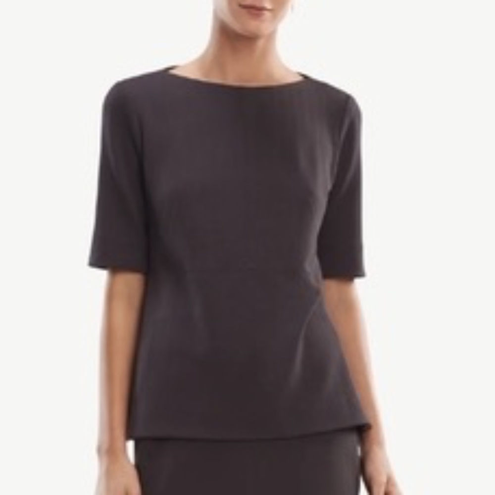 MM LaFleur April Top in French Terry, size S